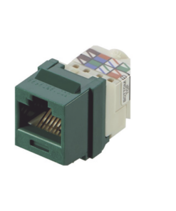 NK6TMGR-PANDUIT-Conector Jack Estilo TP, Tipo Keystone, Categoría 6, de 8 posiciones y 8 cables, Color Verde