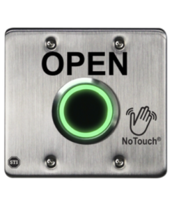NT-SS202-ES-STI-Interruptor IR NoTouch® de Acero Inoxidable, Salida Doble, ABIERTO