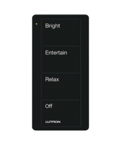 PJ24BGBLP03-LUTRON ELECTRONICS-Control remoto inalambrico PICO, con escenas predefinidas para espacio en sala..