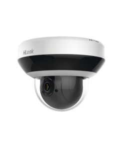 PTZ-N2404I-DE3(F)-HiLook by HIKVISION-Mini Domo PTZ IP 4 Megapixel / 4X Zoom / H.265+ / 20 mts IR EXIR / WDR 120dB / PoE / IK10 / Exterior IP66 / Ultra Baja Iluminación / Micrófono Integrado / PoE