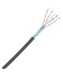 PUO6X04BL-CEG-PANDUIT-Bobina de Cable Planta Externa con Gel, de 4 Pares, Cat6A, UTP, Color Negro, 305 Metros (1000 Pies)