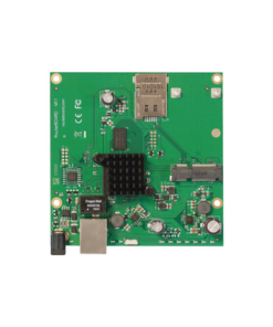 RBM11G-MIKROTIK-Tarjeta CPU doble núcleo a 800MHz, ranura miniPCIe para un módulo inalámbrico de su elección y ranura SIM incluida.