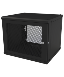 SR-1909-GFP-VR2-LINKEDPRO BY EPCOM-Gabinete de Pared Fijo, Puerta Perforada, con Rack de 19in, 9 Unidades de Rack