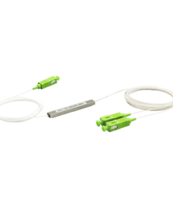 TM-PLC-1X2APC-TEMPO-Splitter (Divisor Óptico) tipo PLC, de 1x2, conectores SC/APC 