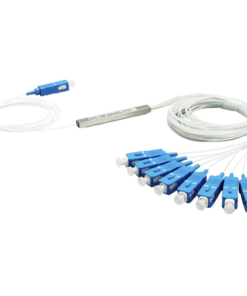 TM-PLC-1X8UPC-TEMPO-Splitter (Divisor Óptico) tipo PLC, 1x8, conectores SC/UPC 