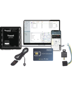 TRACE5KIT-RUPTELA-Kit de Localizador Vehicular 2G y 4G/ Rastreo / Conducción eficiente / Deteccion de Jammer / Registro de conductores / Relay + Botón de pánico + EPCOMGPSMENSUAL + SIM30M2M + datos por 1 mes