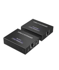 TT150USB-EPCOM TITANIUM-Kit EXTENSOR USB 2.0 de 4 Puertos para Distancias de Hasta  150 m | Soporta USB 2.0, USB 1.1 y USB 1.0 | UTP Cat 5e/6/6a/7 | Soporta Switch Gigabit | Ideal para Cámaras WEB, Impresoras, Escáner, Memorias, Mouse, etc.