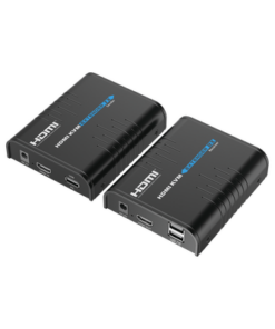 TT373KVM4.0-EPCOM TITANIUM-Kit extensor KVM (HDMI y USB) hasta 120 metros | Resolución 1080P @ 60 Hz | Soporta STP y UTP CAT6 | Soporta Switch Gigabit para control KVM múltiple | Soporta hasta 253 receptores | Transmite el Video y Controla tu DVR vía USB