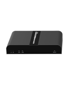 TT671KVMRX-EPCOM TITANIUM-Receptor Compatible para Kits TT671KVM | Resolución 4K@30Hz | Cat 6/6A/7 | Distancia de 100 m | IPCOLOR | Cero Latencia | Control IR | Compatible con Switch Gigabit para control KVM múltiple.