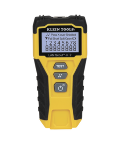 VDV526200-KLEIN TOOLS-Tester  de Cable LAN Scout™ Jr. 2/ Para: Prueba aprobada/ Error de Cableado/ Falla de Circuito Abierto o Cortocircuito/ Par Dividido/ Blindaje.