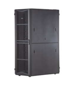 XG64212BS0001-PANDUIT-Gabinete FlexFusion para Centros de Datos, 42 UR, 600 mm de Ancho, 1070 mm de Profundidad, Fabricado en Acero, Color Negro