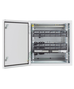 ZDF242430-PANDUIT-Gabinete Industrial Preconfigurado de Montaje en Pared, Fabricado en Acero Bajo en Carbono, Protección NEMA 4/4X/12 IP66, de 12 UR, Color Gris