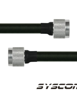 SN-400-N-1000-EPCOM INDUSTRIAL-Cable RF400, con conductores N Macho en ambos extremos.