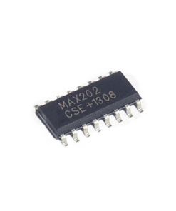 MAX202CSE-ND-SYSCOM-Circuito Integrado, Tranceptor +5 V RS-232, 2 Drivers, 2 Receivers, SOIC16.