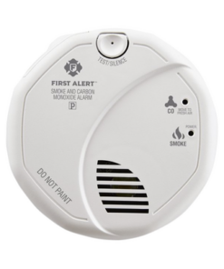SC7010B-FIRST ALERT-Detector Combo de Humo/CO, 120 Vca, No Requiere Panel, Con Batería de Respaldo, Sensor Inteligente de Falsas Alarmas 