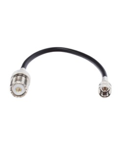 SKN-9557-EPCOM INDUSTRIAL-Jumper Adaptador de Conector Mini UHF Macho a UHF Hembra (SO-239), Níquel/ Oro y Plata/ Delrin.