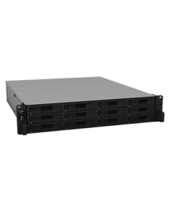 RS2421RPPLUS-SYNOLOGY-Servidor NAS para rack de 12 bahías / Expandible a 24 bahías / Hasta 288 TB / Doble fuente de poder
