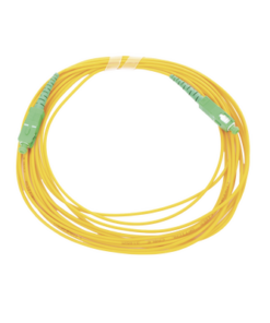 LP-FO-SCA-SCA-05-LINKEDPRO BY EPCOM-Jumper de Fibra Óptica Monomodo SC/APC - SC/APC Simplex, Color Amarillo, 5 Metros (16.40 Pies)