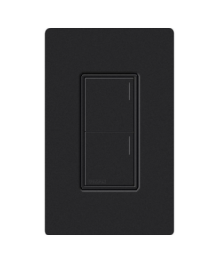 RRSTW2BMN-LUTRON RADIORA 3-(RadioRa3) Botonera Sunnata Negro 2 escenas para Radio RA3, programe escenas diferentes en cada botón.