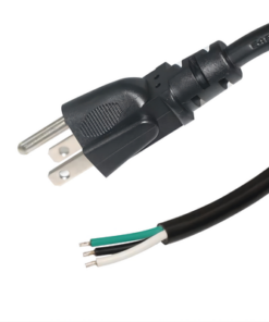 ACCORDP1.8M-EPCOM POWERLINE-Cable de Alimentación Eléctrica para 120-240 Vca | 1.8 Metros (5.91 Pies) | 3 Fases | Cables Libres
