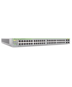 AT-GS950/52PS-V2-10-ALLIED TELESIS-Gigabit webSmart switch, 48 Puertos Totales, 24c/PoE+ 10/100/1000T, 4 Puertos SFP