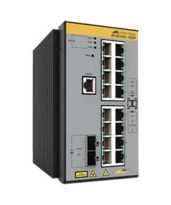AT-IE340L-18GP-80-ALLIED TELESIS-Switch Industrial Capa 3, 16x 10/100/1000-T PoE+, 2x SFP 1G