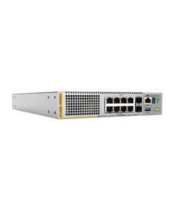 AT-X530L-10GHXM-90-ALLIED TELESIS-Switch Stack 8-port 100M/1/2.5/5G PoE++ con 2 SFP+ puertos con fuente sencilla interna