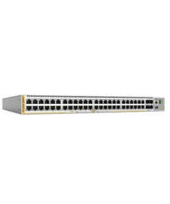 AT-X530L-52GPX-90-ALLIED TELESIS-Switch L3 Stackable, 48x 10/100/1000-T PoE+, 4x SFP+, Fuente redundante integradas 740 Watts (TAA compliant version)