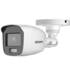 B8-TURBO-C/A-EPCOM PROFESSIONAL-[ColorVu] Bala TURBOHD 2 Megapíxel (1080p) / Microfono Integrado / Imagen a color 24/7 / Lente 2.8 mm / METAL / Luz Blanca 20 mts / Exterior IP66 / TVI-AHD-CVI-CVBS / dWDR
