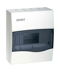 CD40S08-CHINT-Caja de distribución para sobreponer, IP40, 08 módulos  (SKU: 8101011)