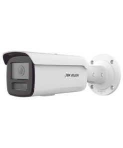 DS-2CD2T23G2-4I(D)-HIKVISION-Bala IP 2 Megapixel / Lente 4 mm / 80 mts IR EXIR / Exterior IP67 / WDR 120 dB / PoE / ACUSENSE (Detección de Humanos y Vehículos) / MicroSD hasta 512 GB / ONVIF (Perfiles S, G, T)