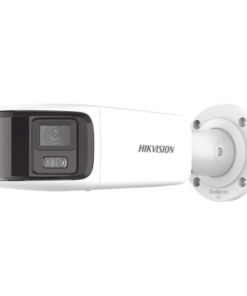 DS-2CD3T87G2P-LSU/SL(C)-HIKVISION-[ PROTECCIÓN ACTIVA ] Bala IP Panorámica 8 Megapixel / 180° / Lente 4 mm / Imagen a Color 24/7 / PoE / WDR 130° / IP67 / ACUSENSE / Protección Activa (Luz Estroboscópica y Alarma Audible) / 40 mts Luz Blanca / MicroSD