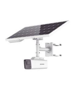 DS-2XS2T47G1-LDH/4G/C18S40-HIKVISION-Kit Solar IP All in One / Cámara Bala ColorVu 4 Megapixel / Lente 4 mm / Panel Solar / Batería de Respaldo de Litio 23.2Ah (Hasta 24 Días) / Conexión 4G / Accesorios de Instalación