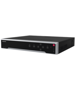 DS-7716NI-K4/16P(D)-HIKVISION-NVR 12 Megapixel (4K) / 16 canales IP / 16 Puertos PoE / Soporta Cámaras con AcuSense / 4 Bahías de Disco Duro / Switch PoE / HDMI en 4K