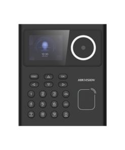 DS-K1T320EX-HIKVISION-Terminal Facial Min Moe Administrable por Smartphone o Nube /  Acceso y Asistencia / Lector PROX EM  /  500 rostros / Detección de Cubrebocas / HikConnect / Reconocimiento a 1.5 mts de distancia / HIK-IA