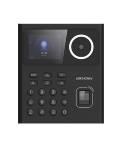 DS-K1T320MFWX-HIKVISION-Terminal Min Moe WiFi Administrable por Smartphone o Nube /  Acceso y Asistencia /  Huella, Facial y Tarjetas MIFARE /  500 rostros y 1,000 Huellas y Tarjetas / Detección de Cubrebocas / HikConnect