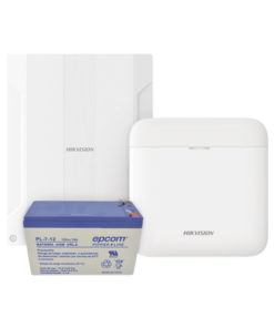 DSPWA48KS/EXP-HIKVISION-(AXPRO) KIT  de alarma AX PRO conversión de zonas cableadas a inalámbricas / Incluye: 1 Hub IP, Wifi y 3G/4G con Batería de respaldo/ 1 Expansor de 16 zonas cableadas / 1 Batería de respaldo 12Vcc a 7 Amp/ Compatible con Hik-Co