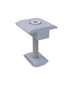 EPL-MCN2-35R-EPCOM POWERLINE-Sujetador Intermedio 35 mm para montaje de paneles solares en riel 5 Y 8 