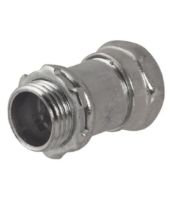 HUB-2902-HUBBELL-Conector Recto Compresión de Acero Galvanizado para Pared Delgada de 1/2" .