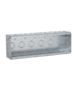 HUB-960-RACO-Caja de 6 Gang/Profundidad 2 1/2"/28 Entradas 1/2"-3/4".