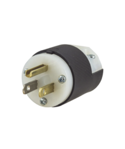 HUB-HBL-5266-C-HUBBELL-Clavija Entrada Recta/ 15A 125V/ 2 Polos 3 Hilos/ Nema 5-15P/ Grado Industrial- Comercial.