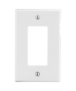 HUB-P26W-HUBBELL-Tapa para Contacto Rectangular Color Blanco.