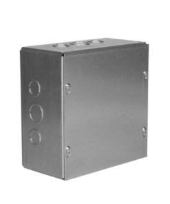HUB-SC-1515-04G-RACO-Caja Extra Grande 15"x15"x 4"/ Profundidad 4"/Entradas Laterales - Finales 4 Entradas de 1/2"- 3/4", 2 Entradas de 3/4" - 1" y 2 Entradas de 1"- 1 1/4"/ Incluye tapa / Incluye tapa.