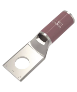 HUB-YA2C-L2-HUBBELL-Zapata Terminal de Compresión BURNDY Cañón Corto para Tornillo de 1/4" y Calibre 2 AWG.