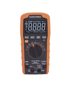 MM720-KLEIN TOOLS-Multímetro Digital de Rango Automático con TRMS 1000V Medición de Temperatura y Baja Impedancia