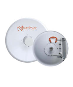 NPPRO-S36-NetPoint-Antena Direccional Blindado para radio C5X, B5X, C6X, B6X/ 36 dBi / Diámetro  de la antena 120 cm / Frecuencia de 4.9-6.4 GHz/ Incluye montaje