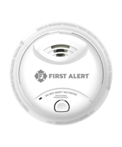 SA350B-FIRST ALERT-Detector de Humo Autónomo, No Requiere Panel, Batería Sellada de Litio por 10 años, Sensor por Ionización, Sin cableado