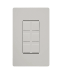 SC6PFPD-LUTRON ELECTRONICS-Caja de pared para varios contactos de red o tel, 6 mini espacios 