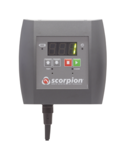 SCORP-8000-SDI-Controlador de pared hasta 8 unidades principales fijas individuales o sistemas de aspiración ASD SCORPION