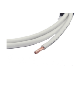 SLY308WHT-INDIANA-Cable Eléctrico de Cobre Recubierto THW-LS Calibre 12 AWG 19 Hilos Color Blanco (Venta por Metro)